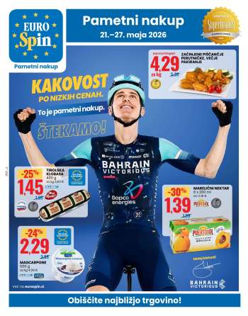 EuroSpin katalog - 21.5.2026 - 27.5.2026.