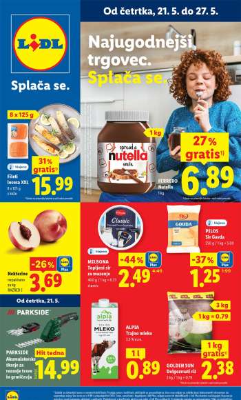 Lidl katalog - 21.5.2026 - 27.5.2026.