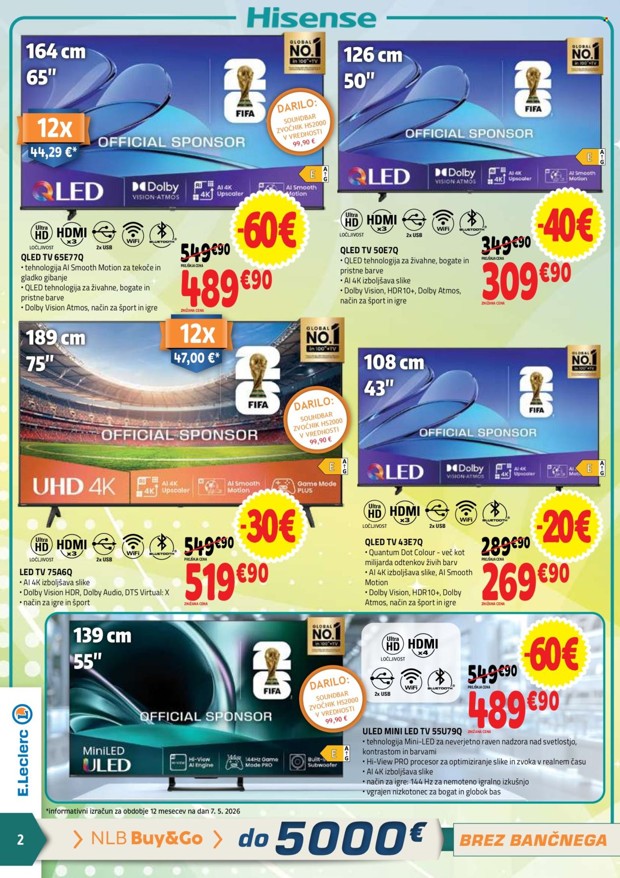 E.Leclerc katalog - 20.5.2026 - 30.5.2026. Stran 2