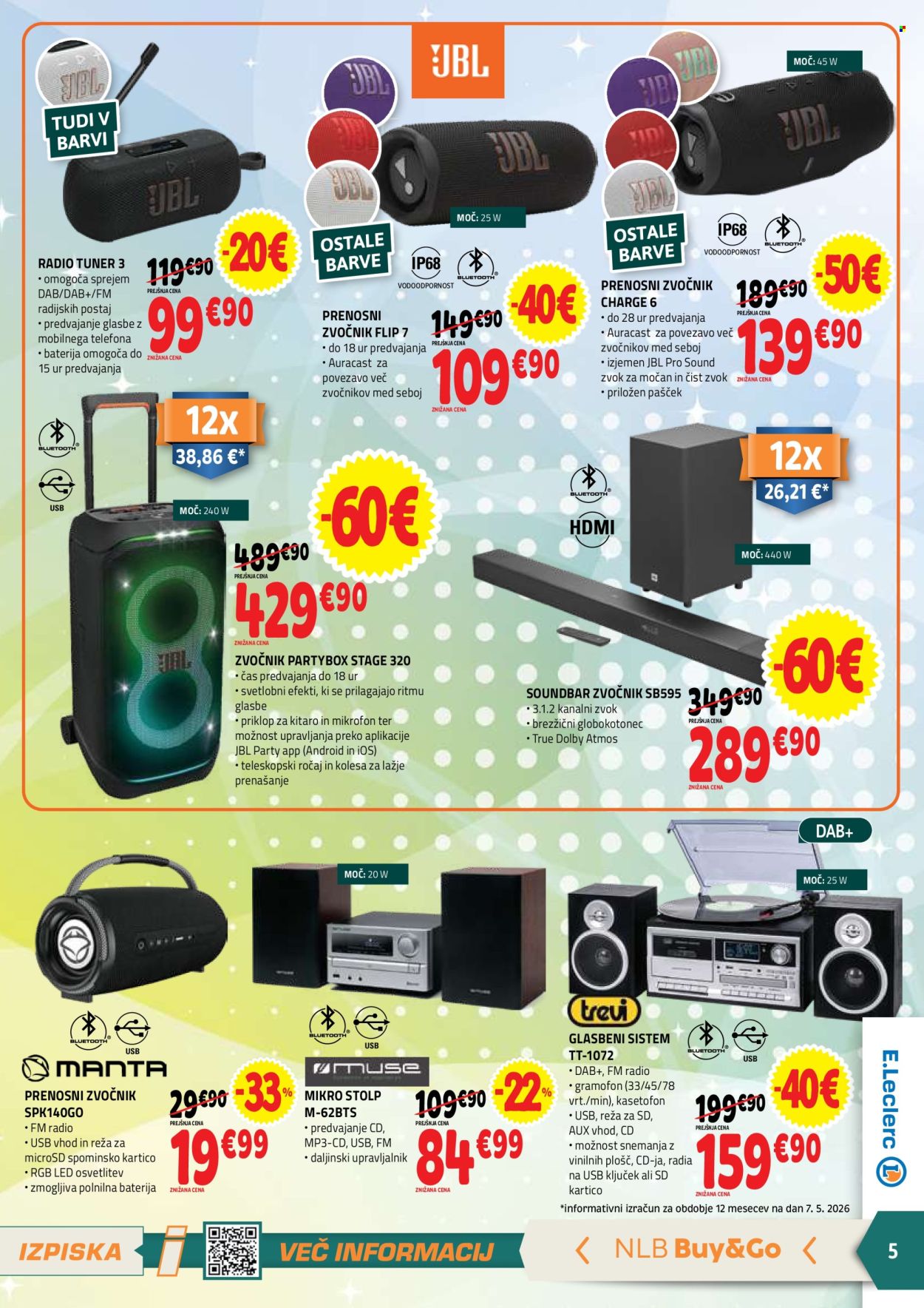 E.Leclerc katalog - 20.5.2026 - 30.5.2026. Stran 5