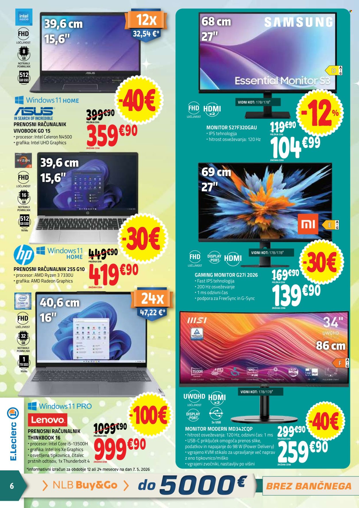 E.Leclerc katalog - 20.5.2026 - 30.5.2026. Stran 6