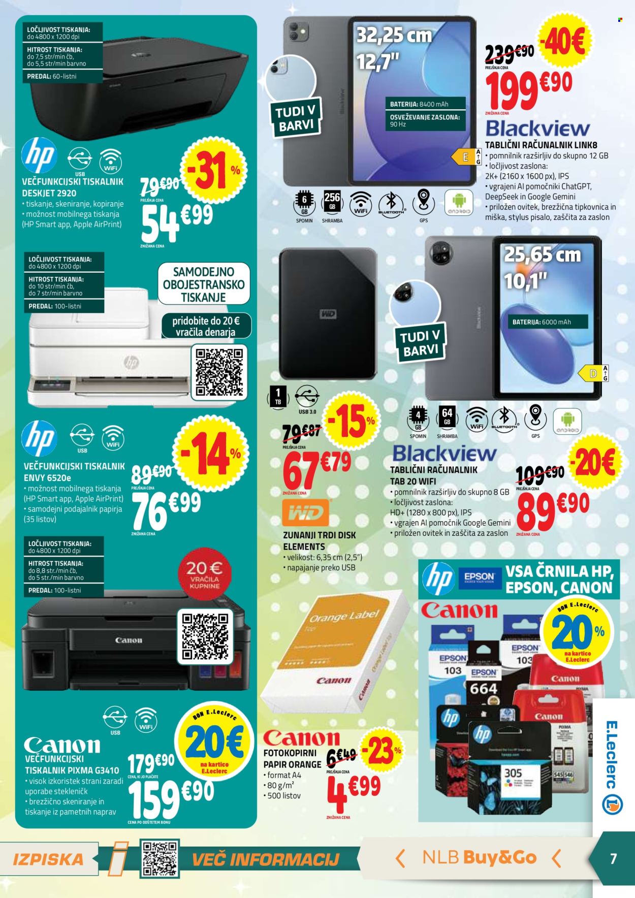 E.Leclerc katalog - 20.5.2026 - 30.5.2026. Stran 7