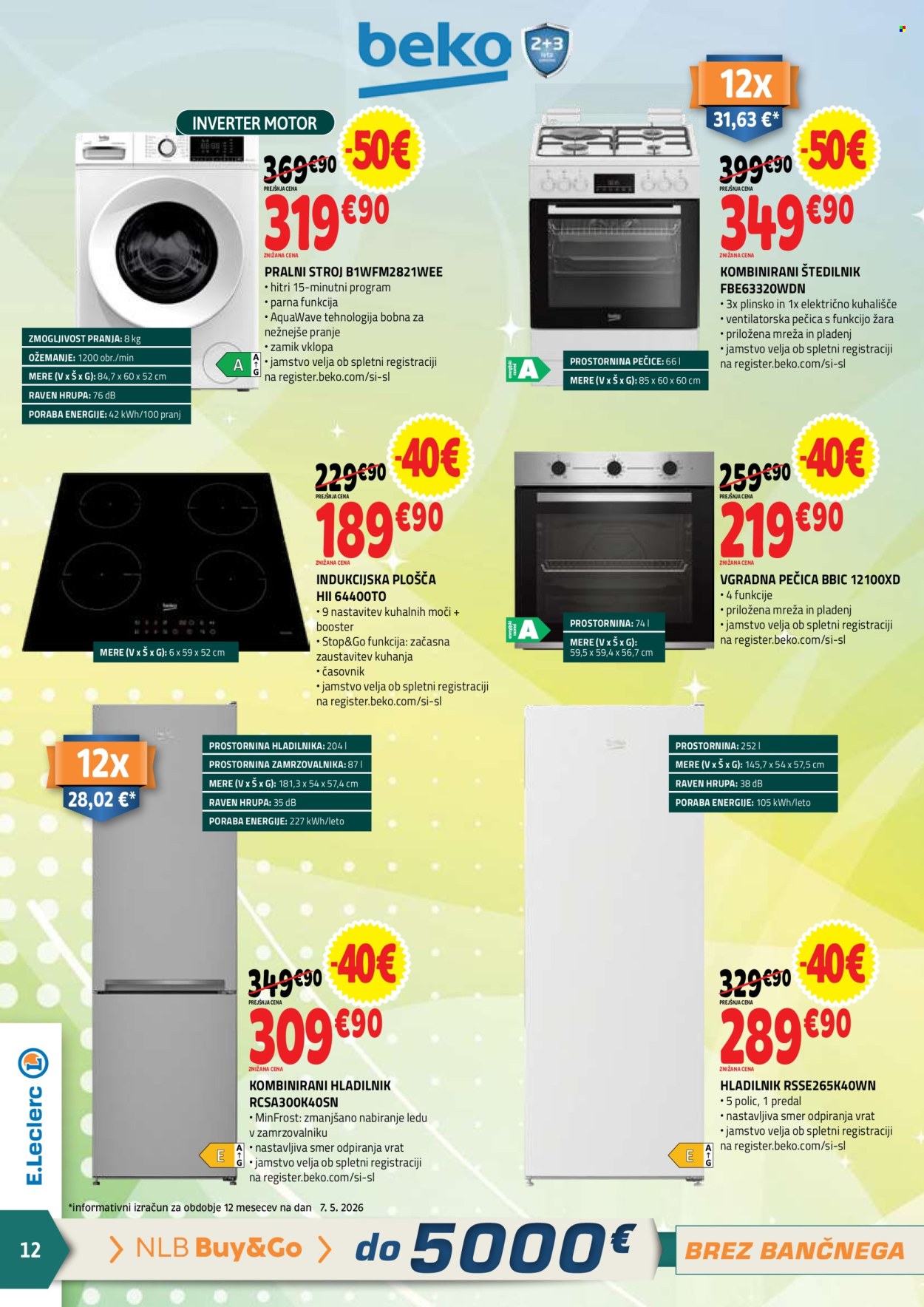 E.Leclerc katalog - 20.5.2026 - 30.5.2026. Stran 12