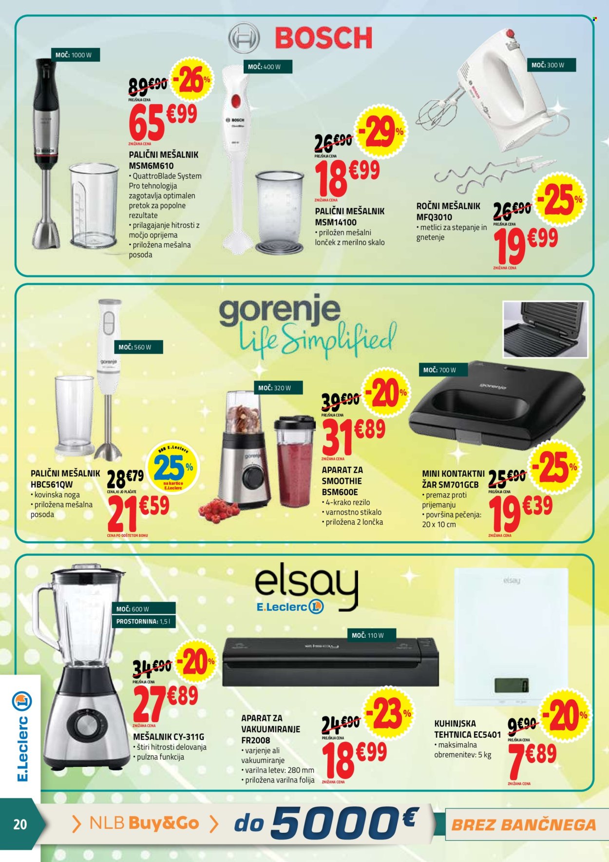 E.Leclerc katalog - 20.5.2026 - 30.5.2026. Stran 20