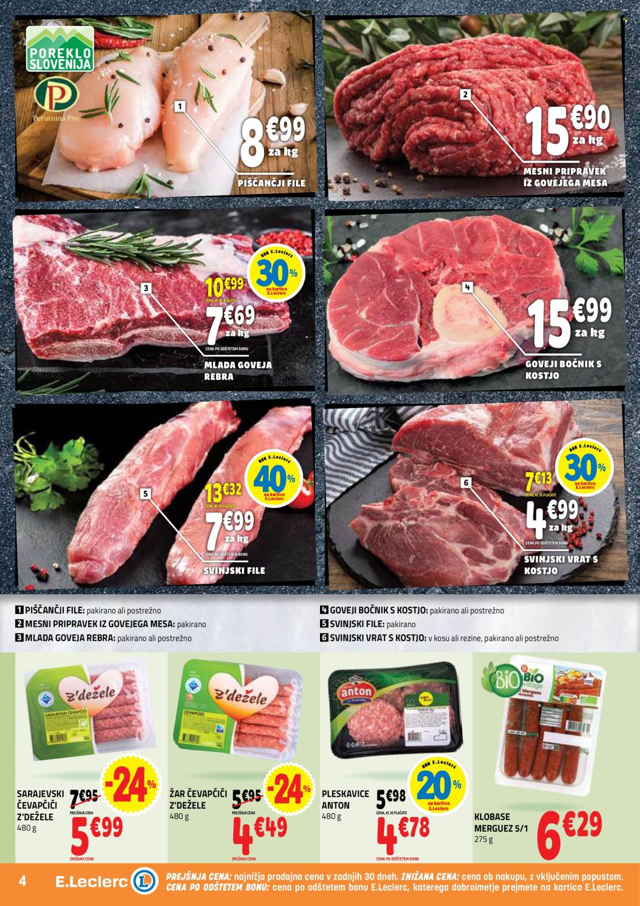 E.Leclerc katalog - 20.5.2026 - 30.5.2026. Stran 4