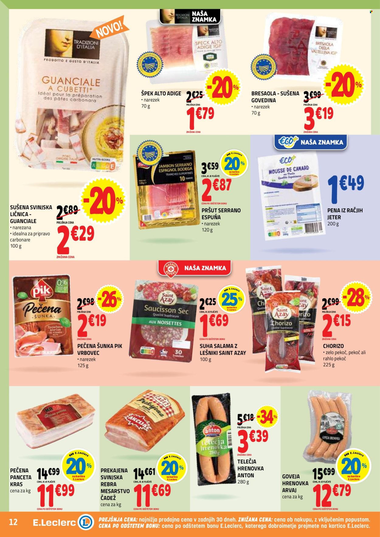 E.Leclerc katalog - 20.5.2026 - 30.5.2026. Stran 12