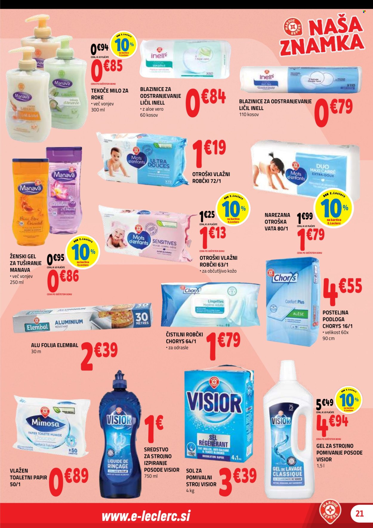 E.Leclerc katalog - 20.5.2026 - 30.5.2026. Stran 21