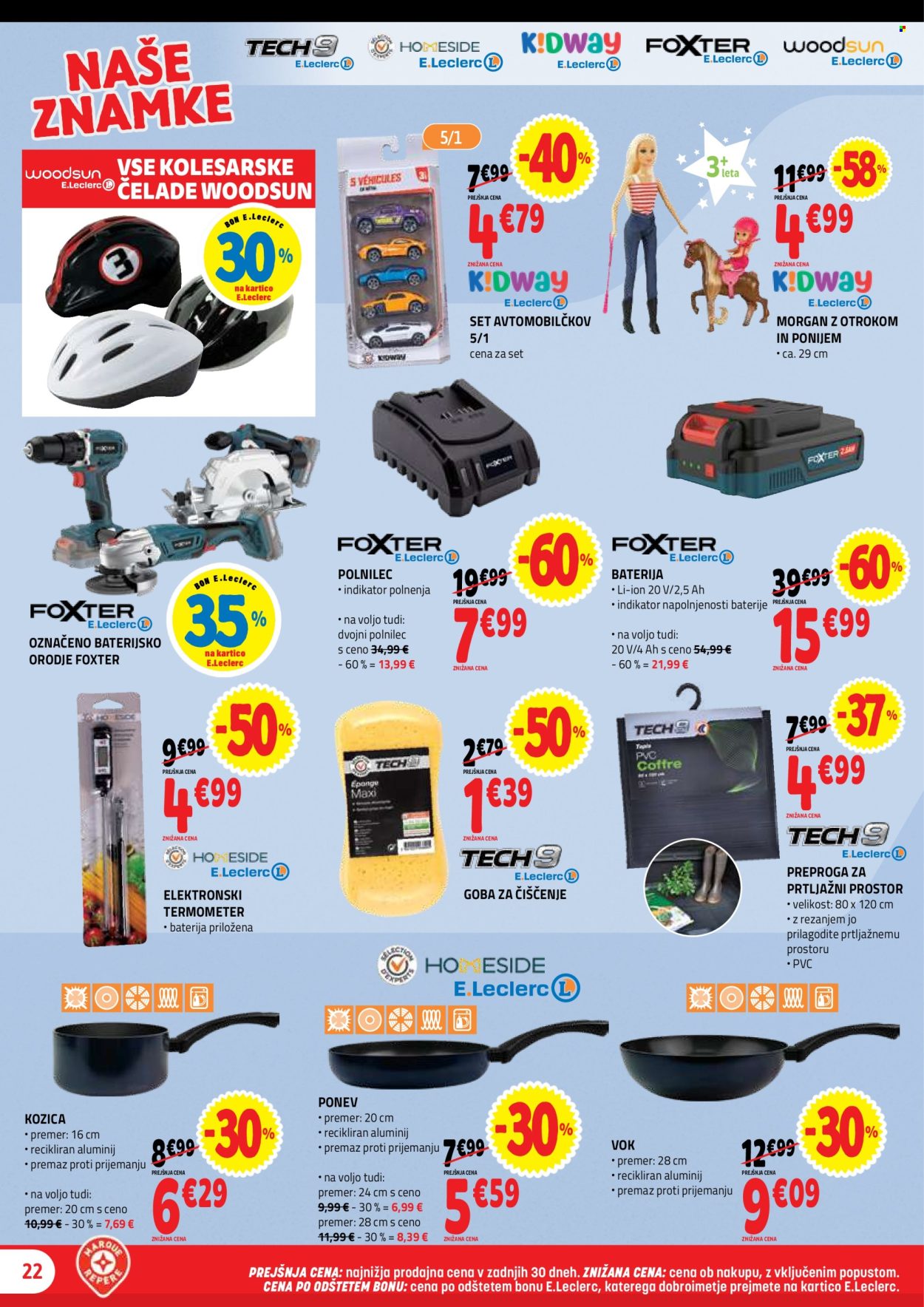 E.Leclerc katalog - 20.5.2026 - 30.5.2026. Stran 22