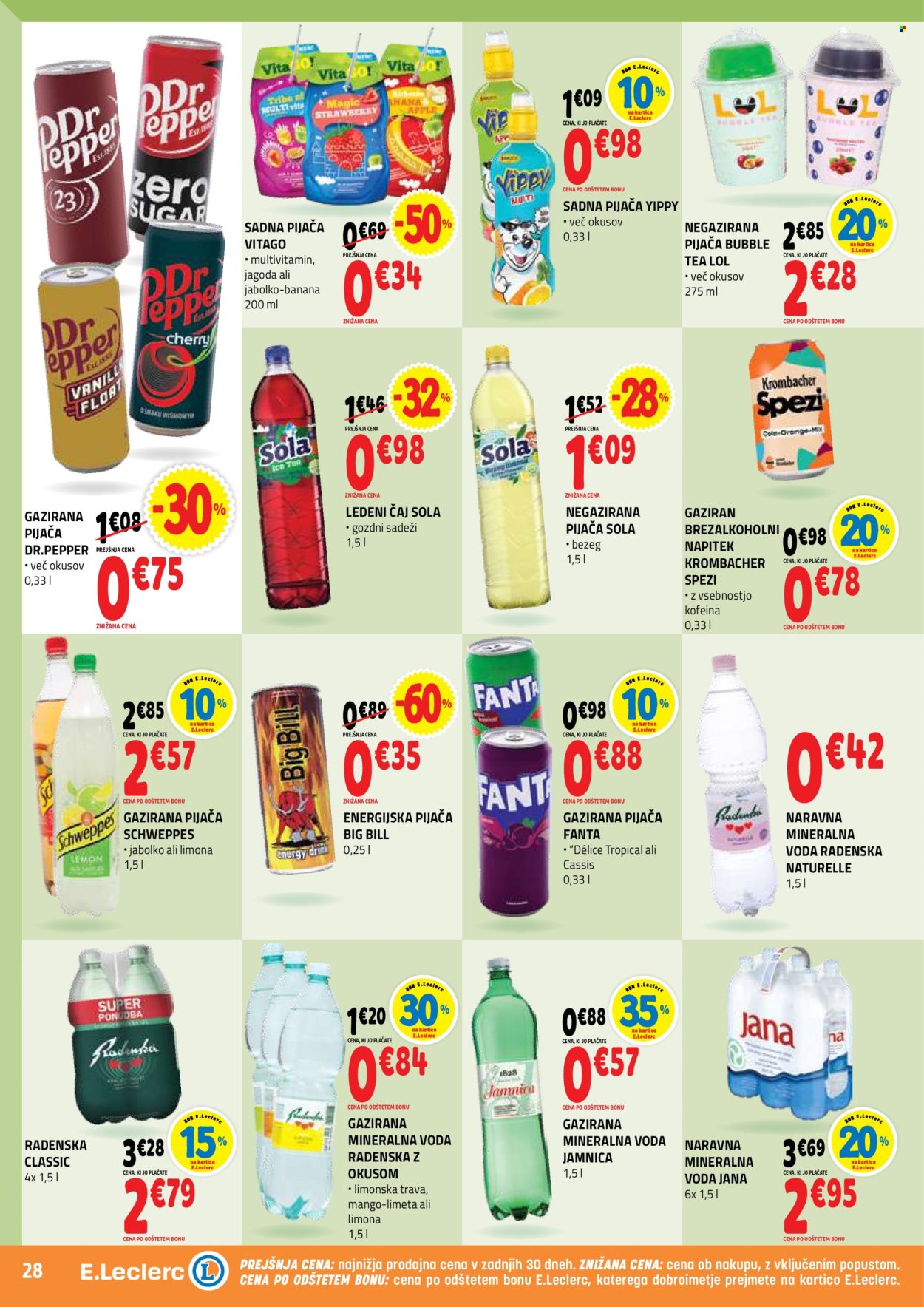 E.Leclerc katalog - 20.5.2026 - 30.5.2026. Stran 28