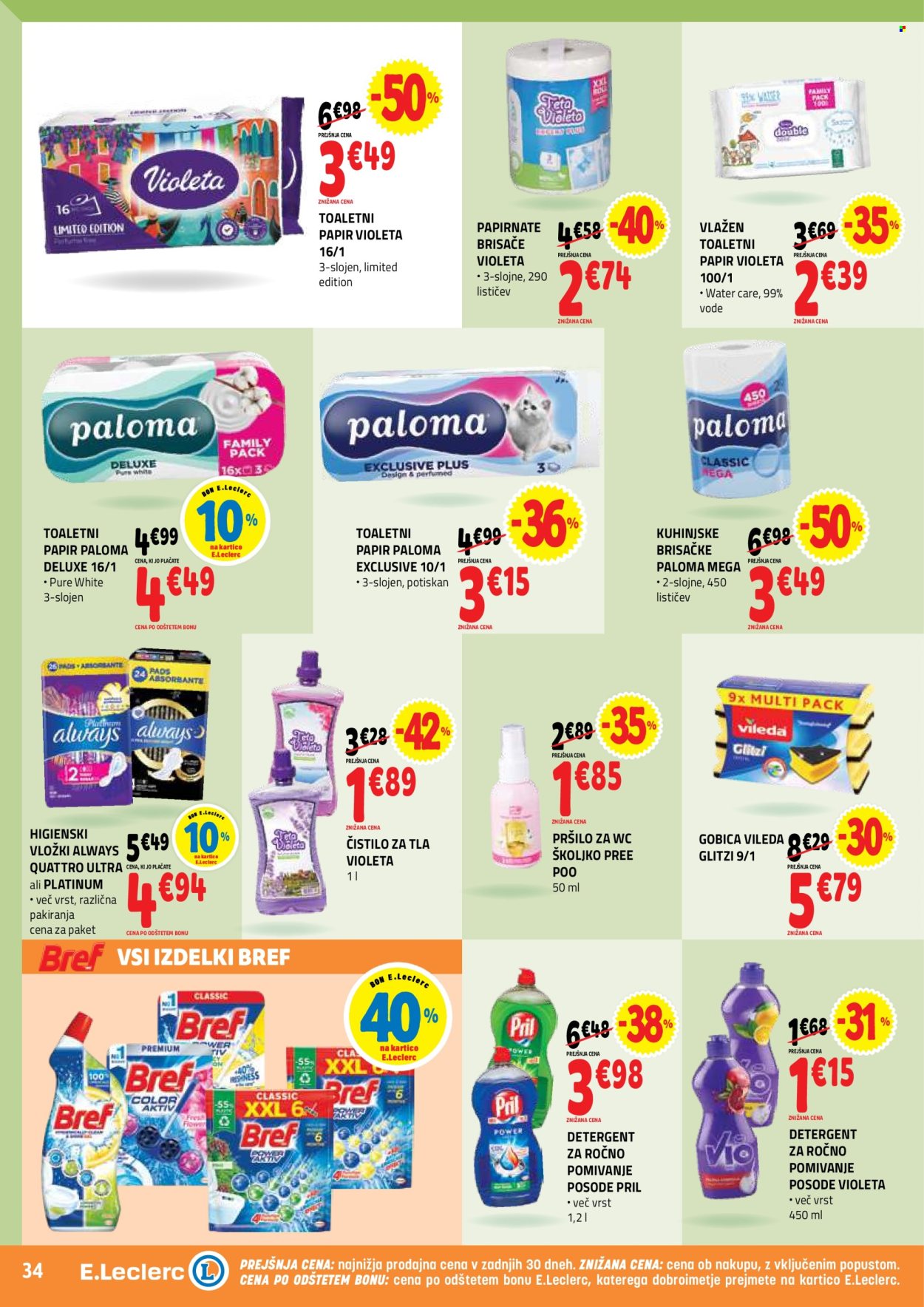 E.Leclerc katalog - 20.5.2026 - 30.5.2026. Stran 34