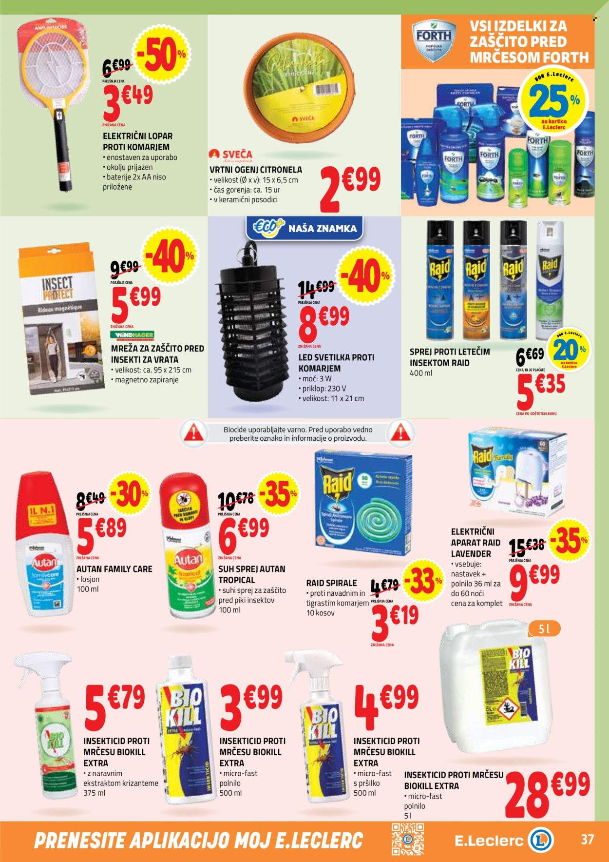 E.Leclerc katalog - 20.5.2026 - 30.5.2026. Stran 37