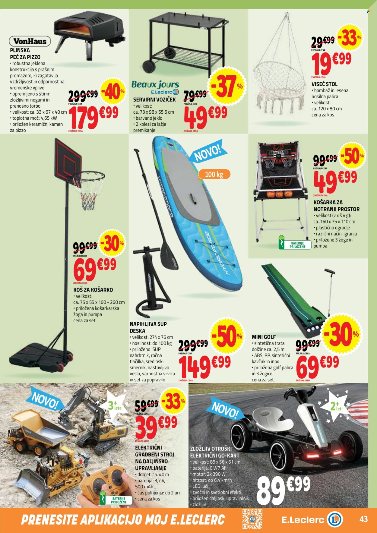 E.Leclerc katalog - 20.5.2026 - 30.5.2026. Stran 43