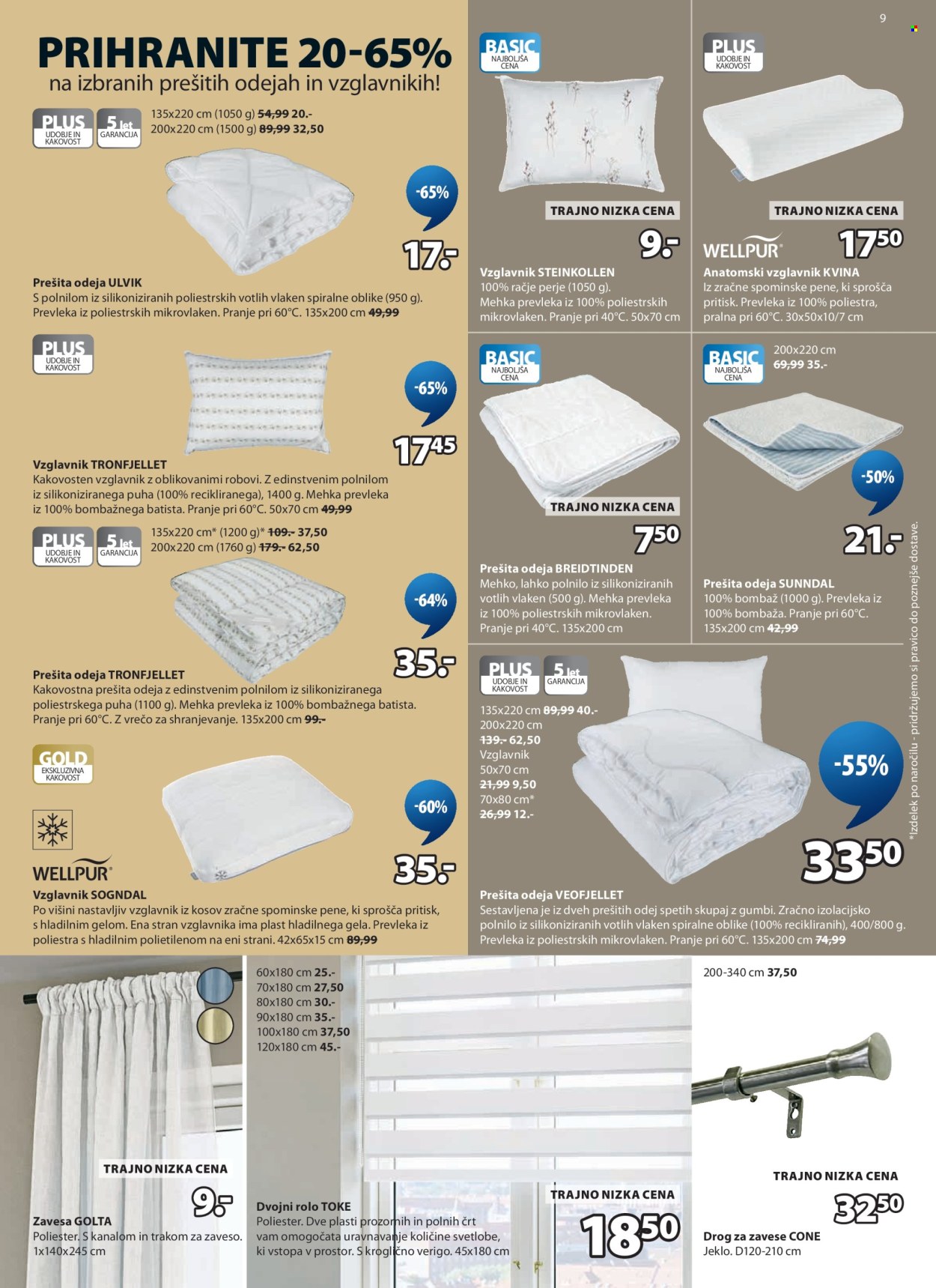JYSK katalog - 18.5.2026 - 21.6.2026. Stran 9