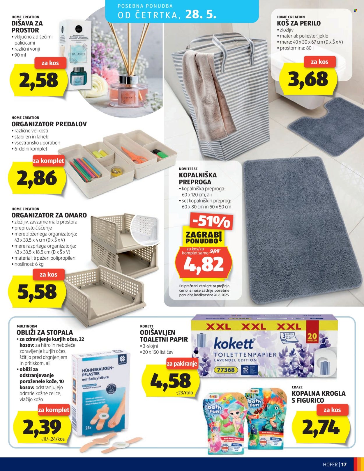 Hofer katalog - 20.5.2026 - 28.5.2026. Stran 17