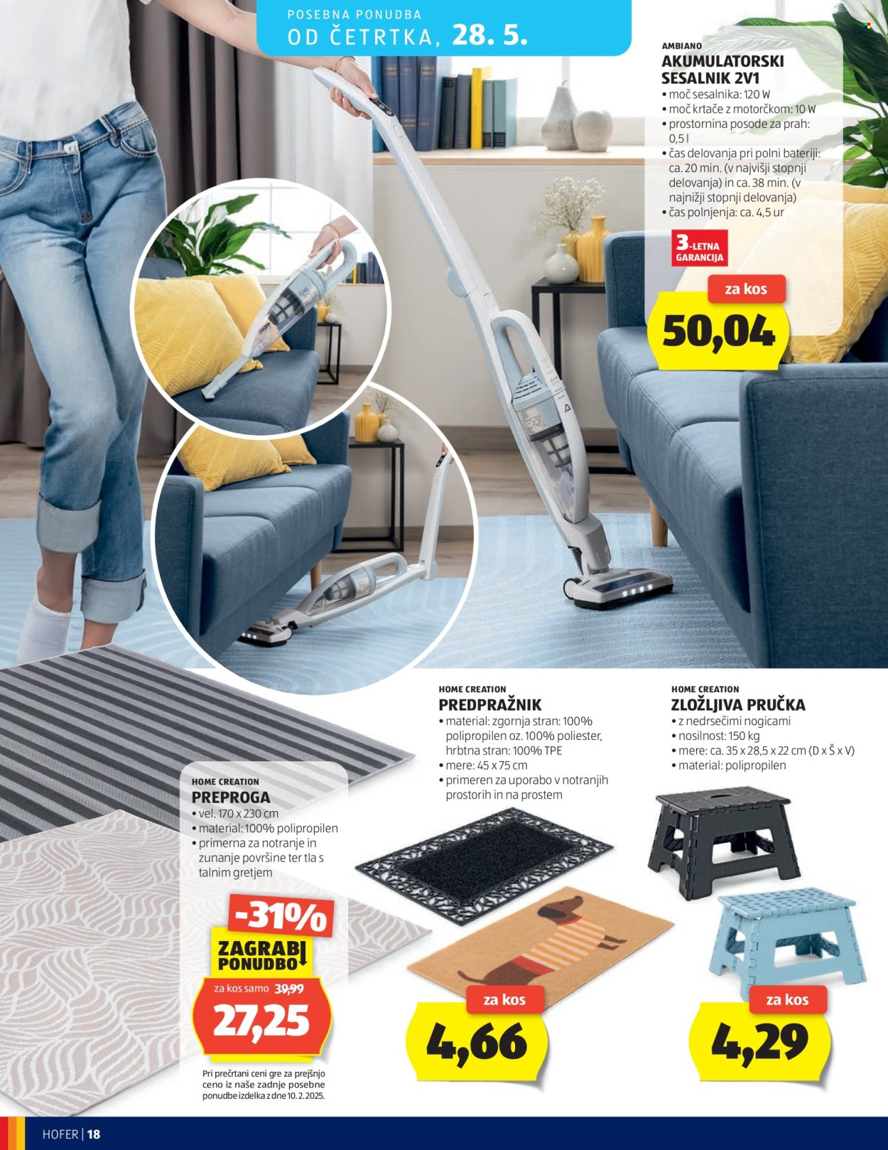 Hofer katalog - 20.5.2026 - 28.5.2026. Stran 18