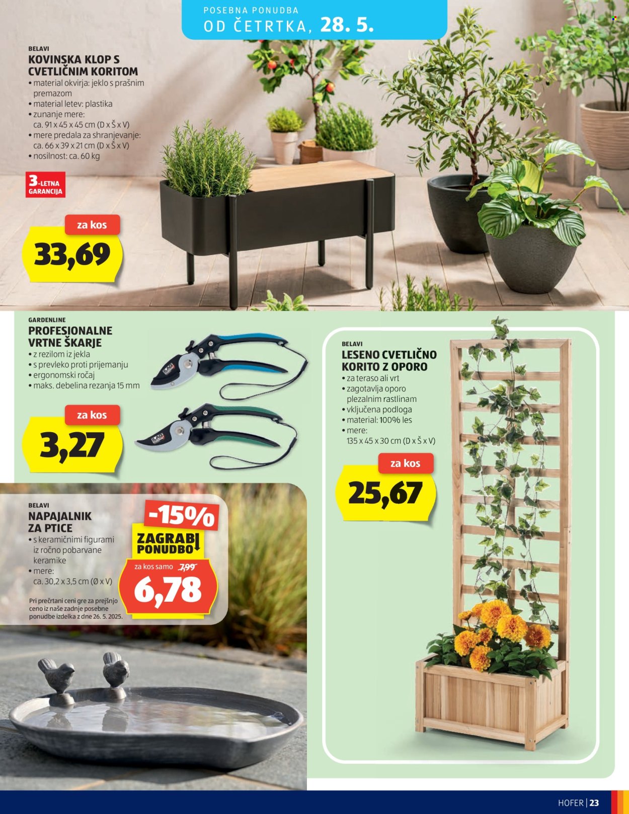 Hofer katalog - 20.5.2026 - 28.5.2026. Stran 23