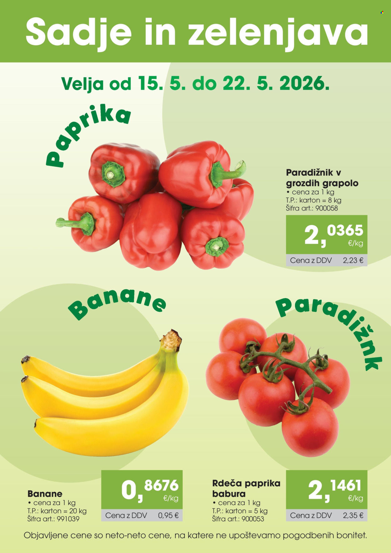Tuš Cash & Carry katalog - 15.5.2026 - 22.5.2026. Stran 1