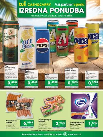 Tuš Cash & Carry katalog - 20.5.2026 - 27.5.2026.