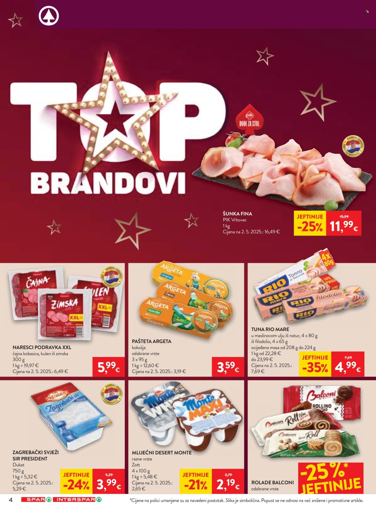 SPAR katalog. Stran 4