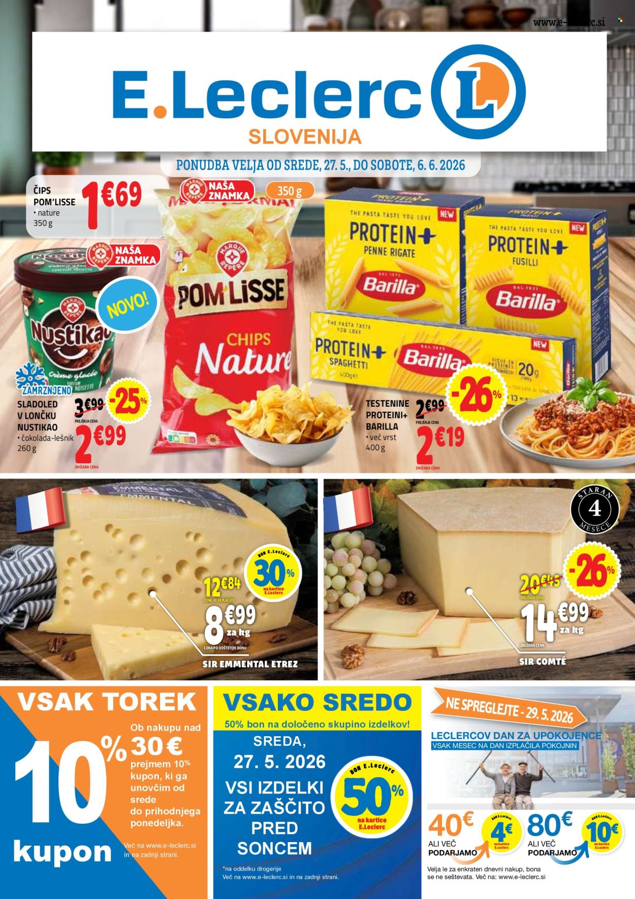 E.Leclerc katalog - 27.5.2026 - 6.6.2026. Stran 1
