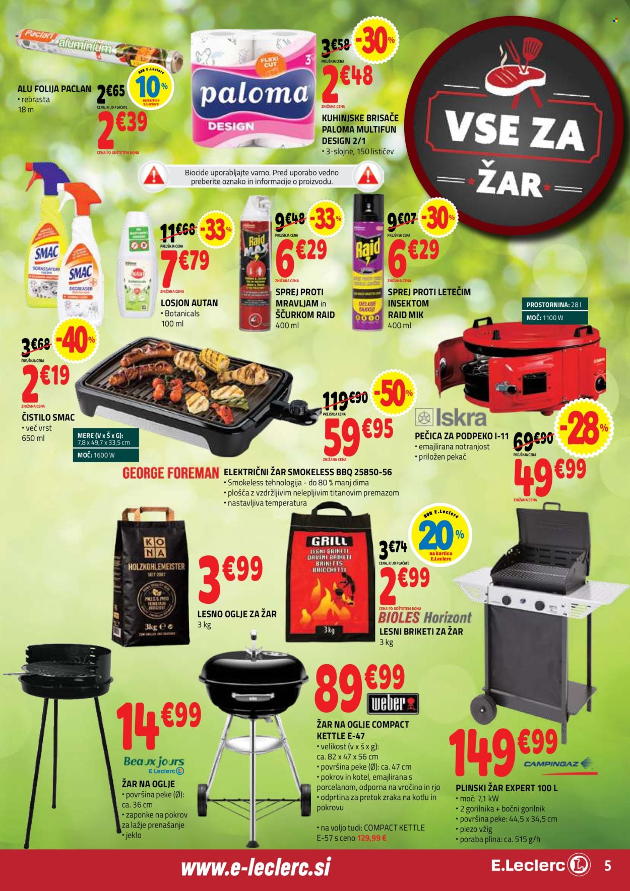 E.Leclerc katalog - 27.5.2026 - 6.6.2026. Stran 5