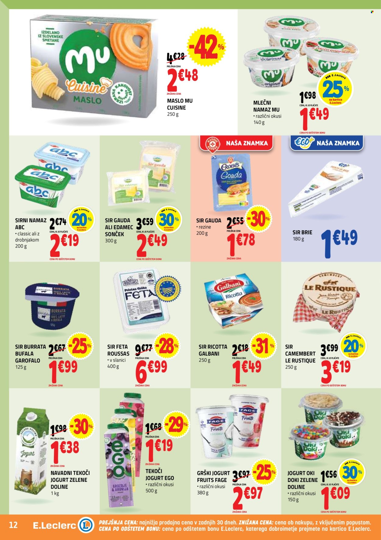 E.Leclerc katalog - 27.5.2026 - 6.6.2026. Stran 12