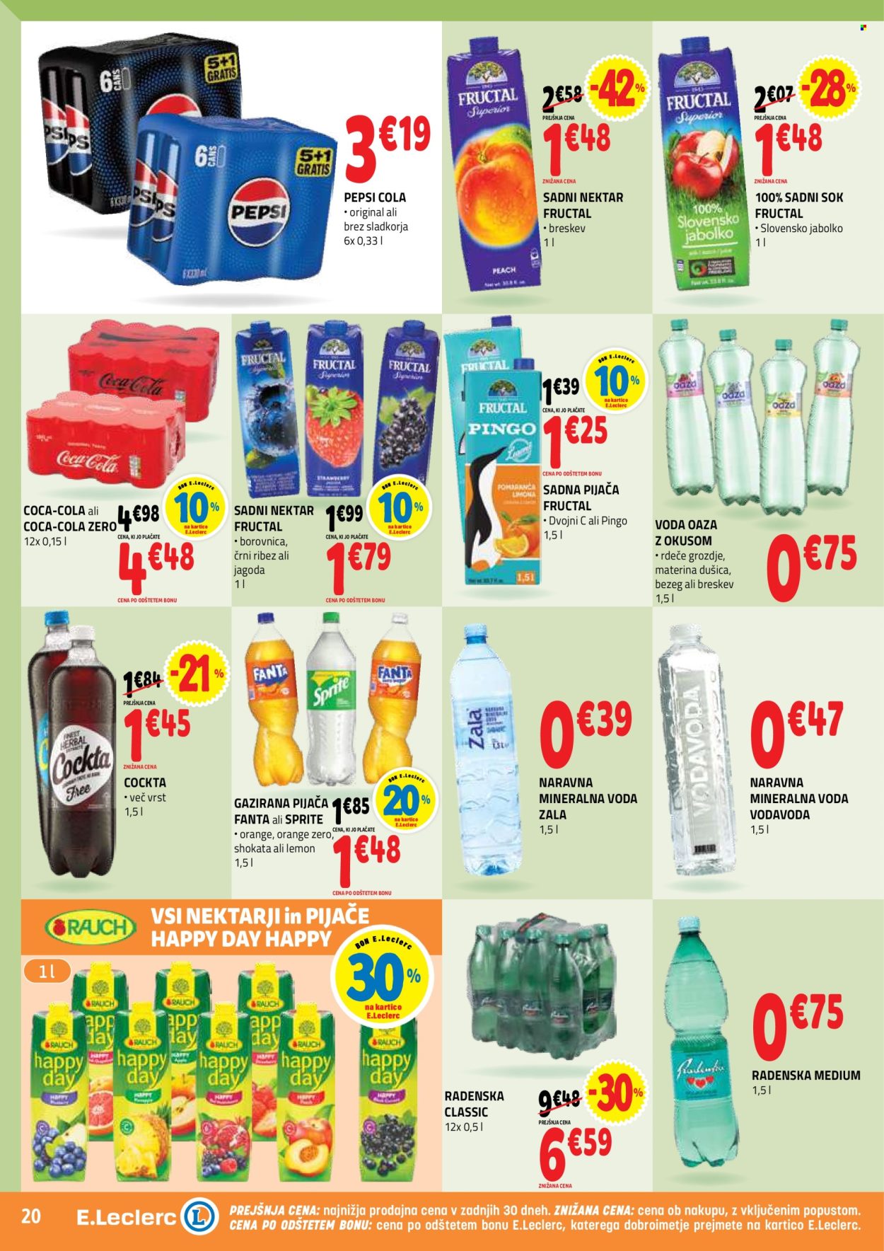E.Leclerc katalog - 27.5.2026 - 6.6.2026. Stran 20