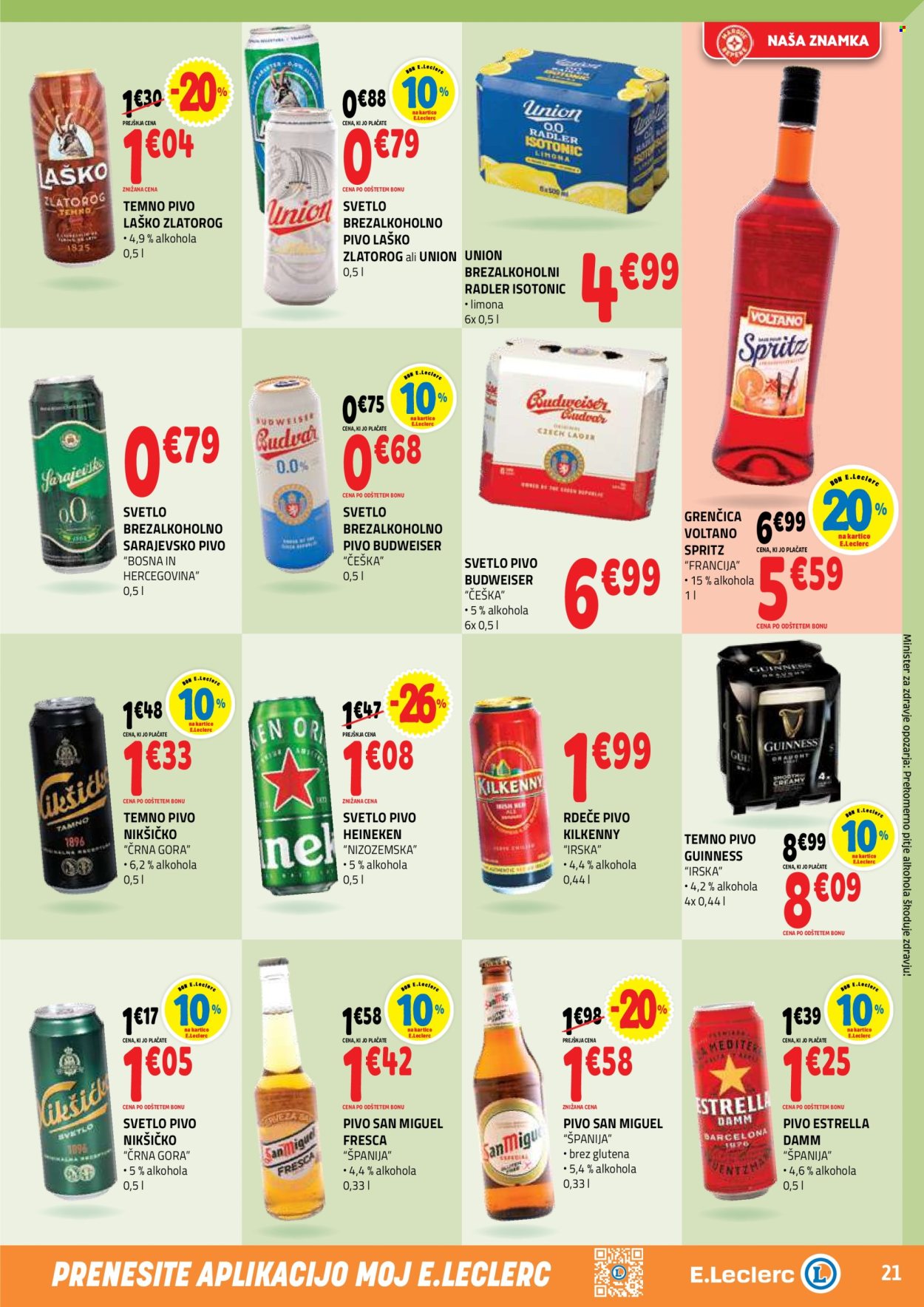 E.Leclerc katalog - 27.5.2026 - 6.6.2026. Stran 21