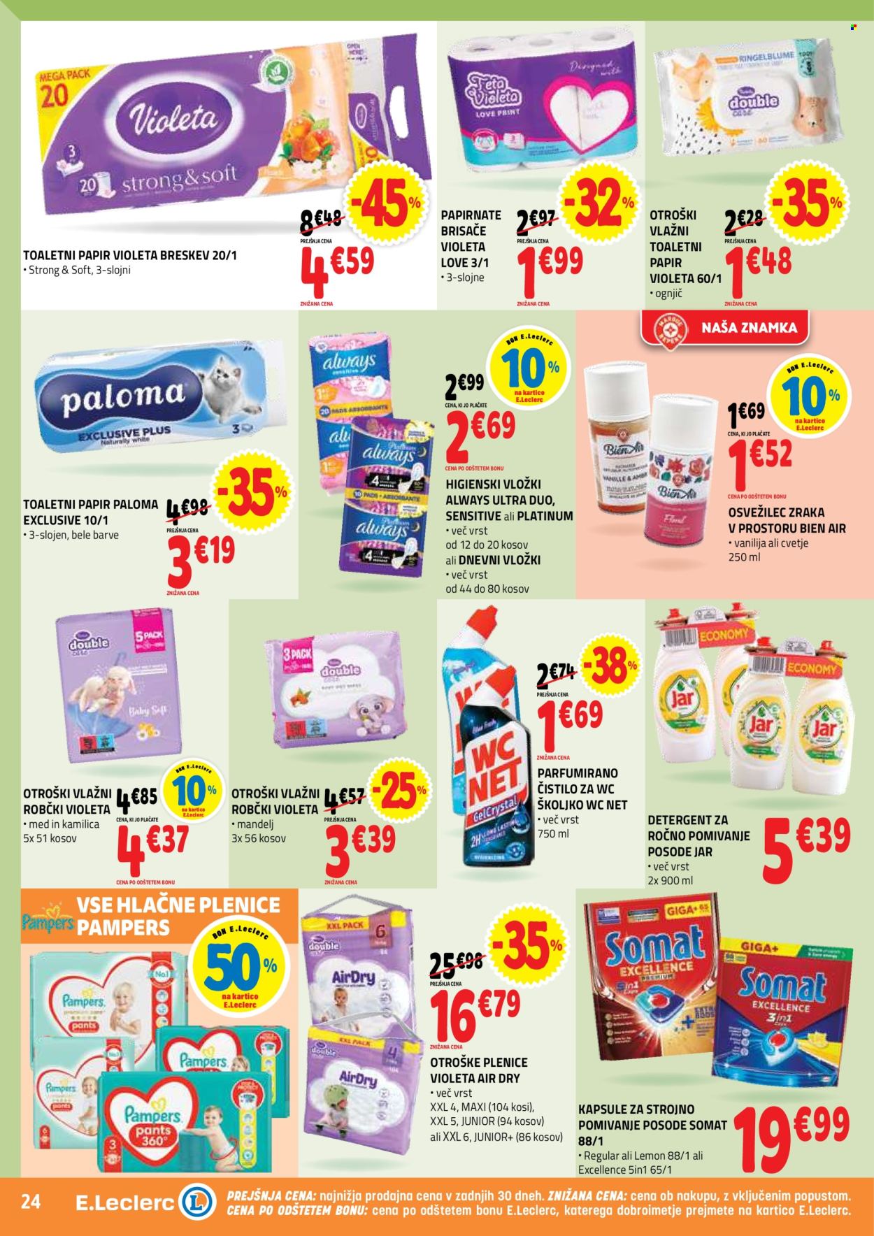 E.Leclerc katalog - 27.5.2026 - 6.6.2026. Stran 24