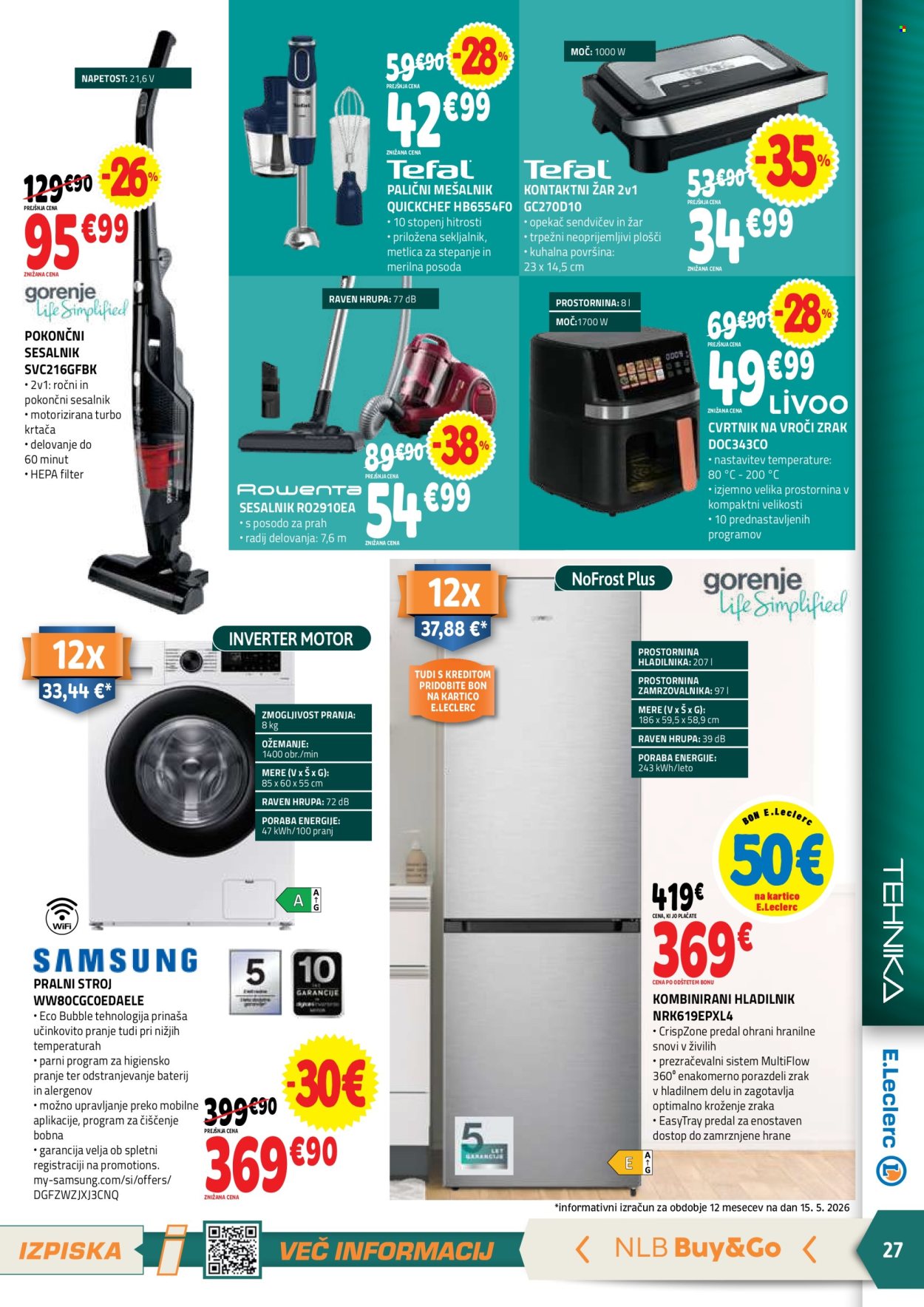 E.Leclerc katalog - 27.5.2026 - 6.6.2026. Stran 27