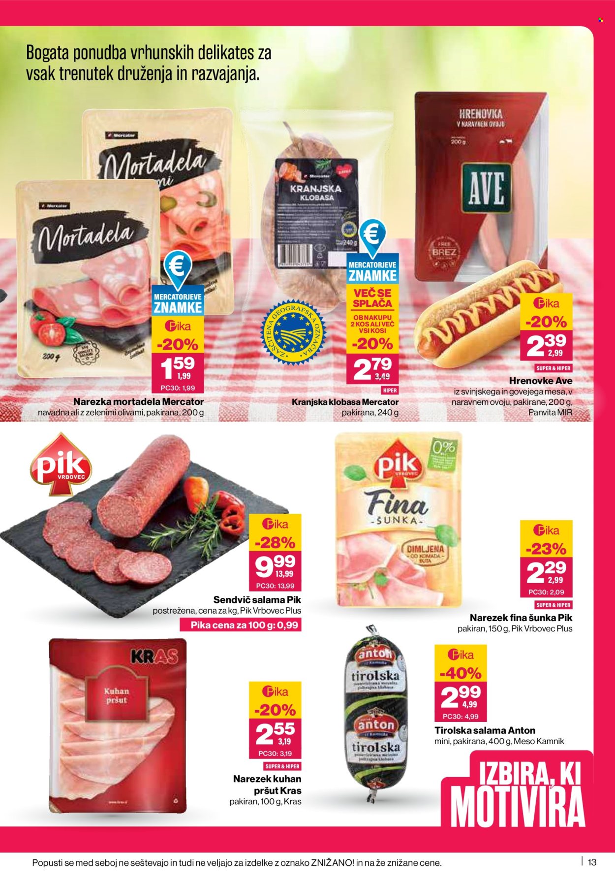Mercator katalog - 28.5.2026 - 3.6.2026. Stran 13