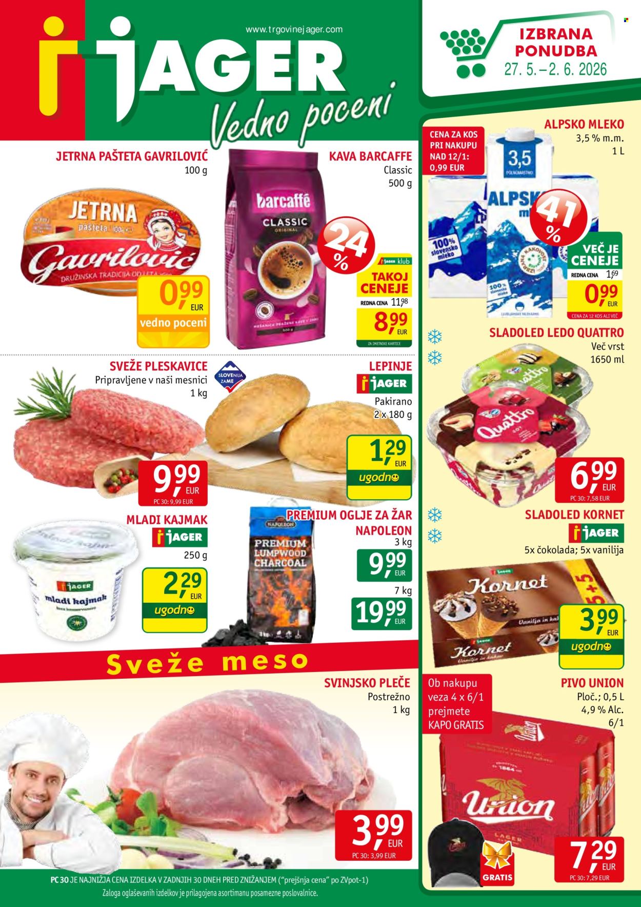 JAGER katalog - 27.5.2026 - 2.6.2026. Stran 1