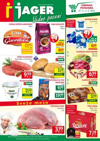 JAGER katalog - 27.5.2026 - 2.6.2026.