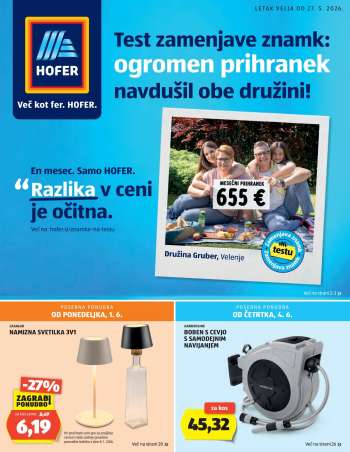 Hofer katalog - 27.5.2026 - 4.6.2026.