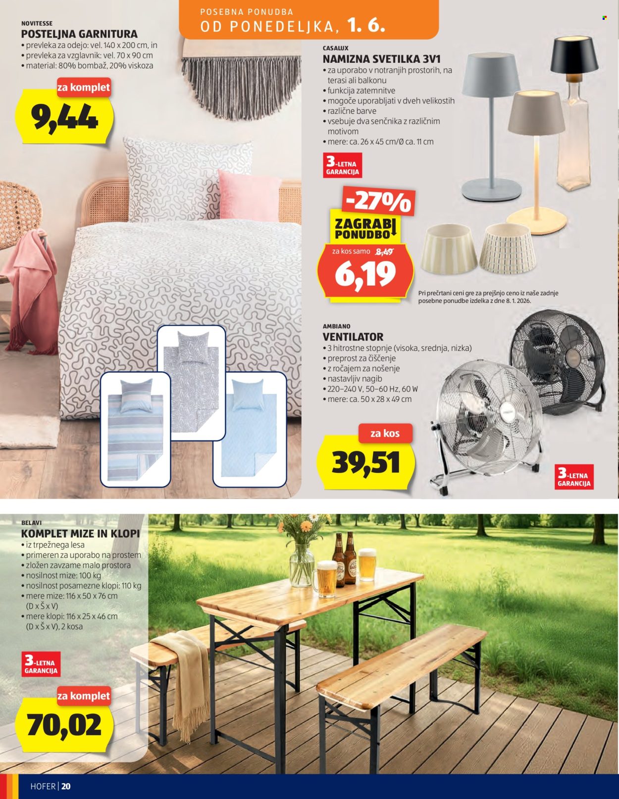 Hofer katalog - 27.5.2026 - 4.6.2026. Stran 20