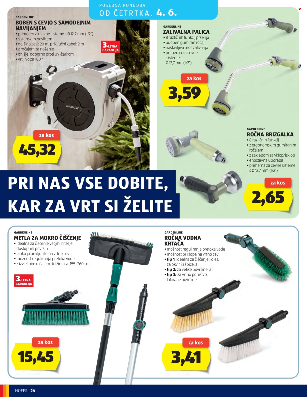 Hofer katalog - 27.5.2026 - 4.6.2026. Stran 26