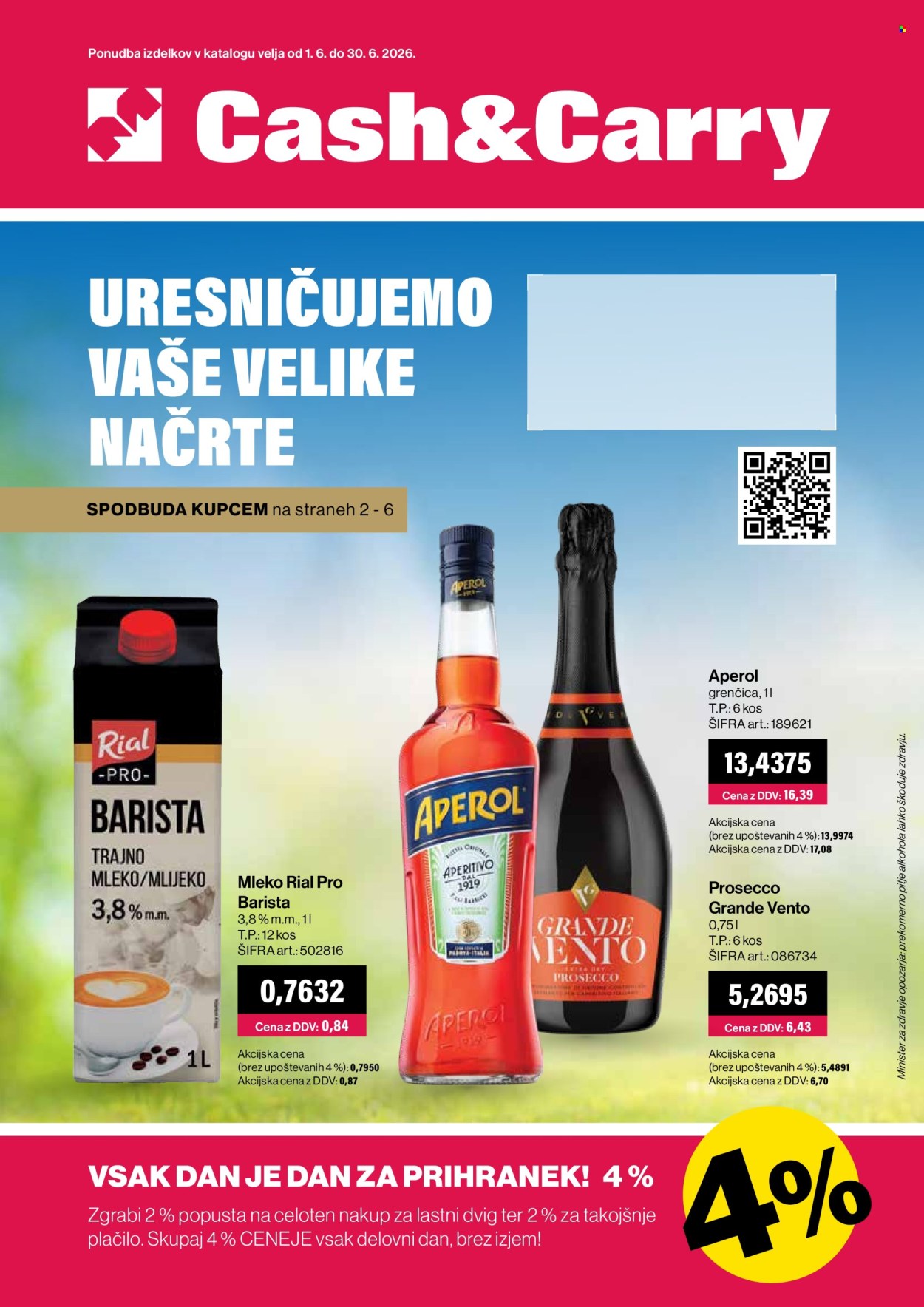 Mercator Cash & Carry katalog - 1.6.2026 - 30.6.2026. Stran 1