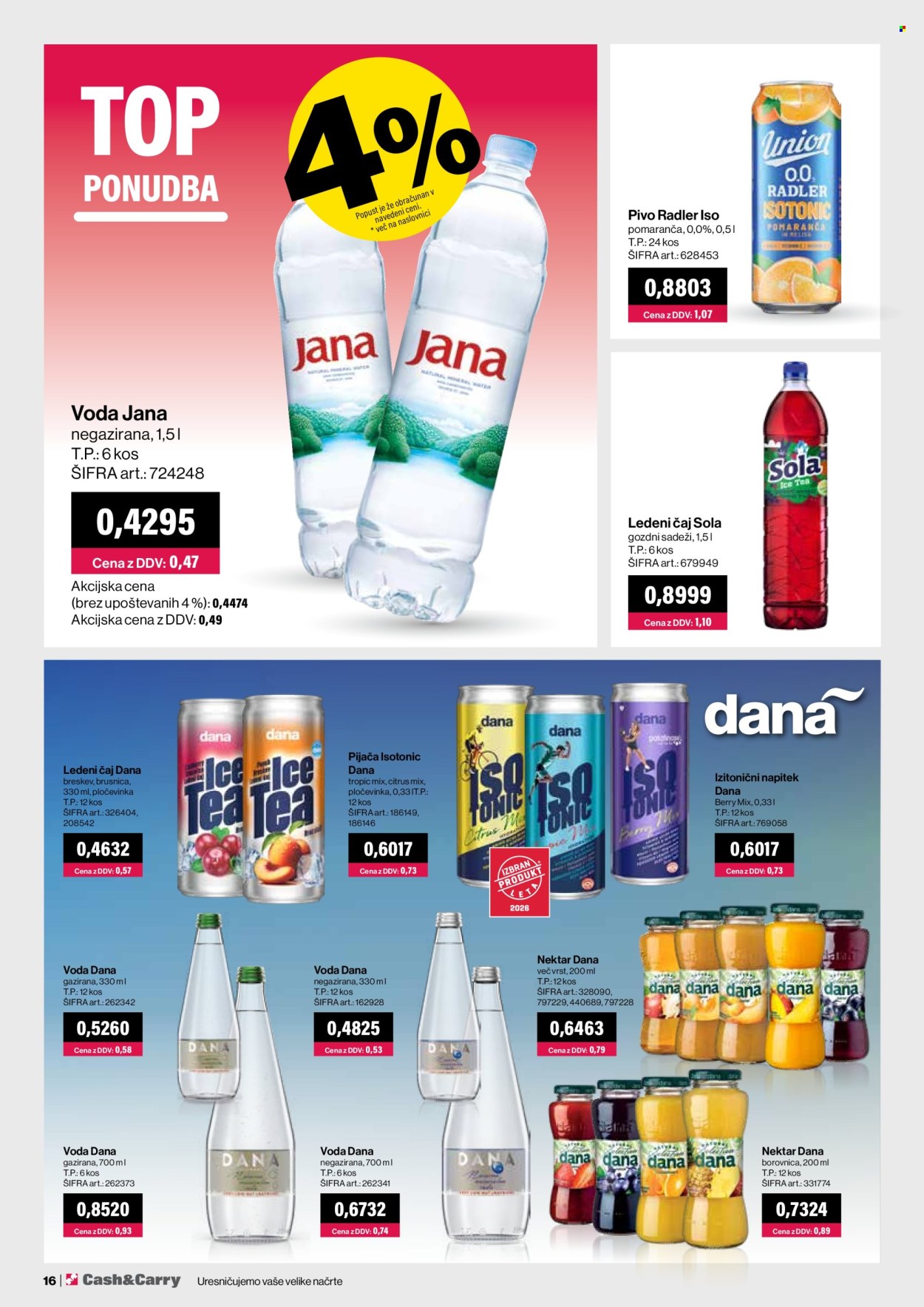 Mercator Cash & Carry katalog - 1.6.2026 - 30.6.2026. Stran 16