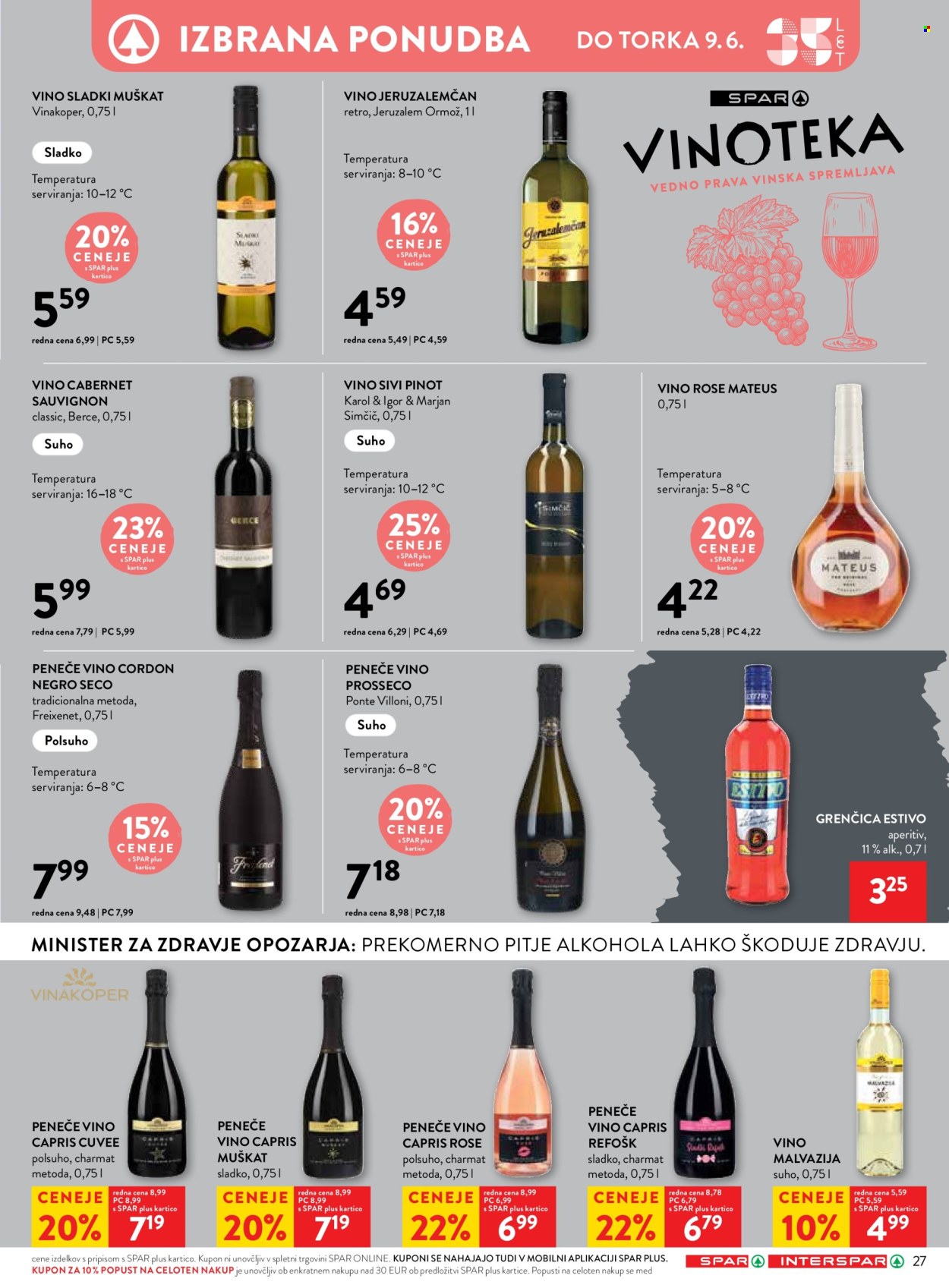 SPAR katalog - 3.6.2026 - 16.6.2026. Stran 38