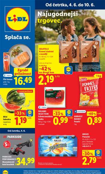 Lidl katalog - 4.6.2026 - 10.6.2026.