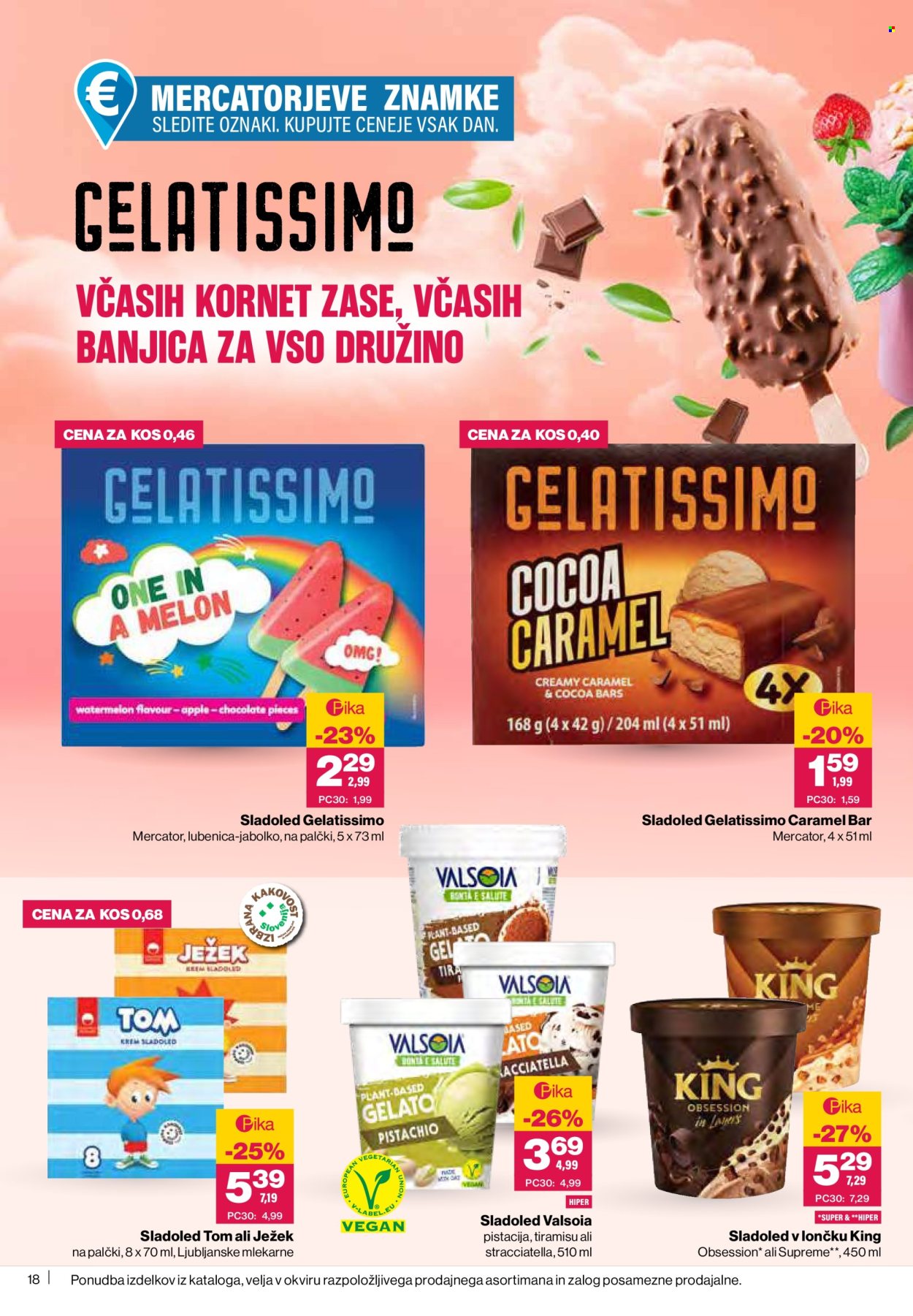 Mercator katalog - 4.6.2026 - 10.6.2026. Stran 18