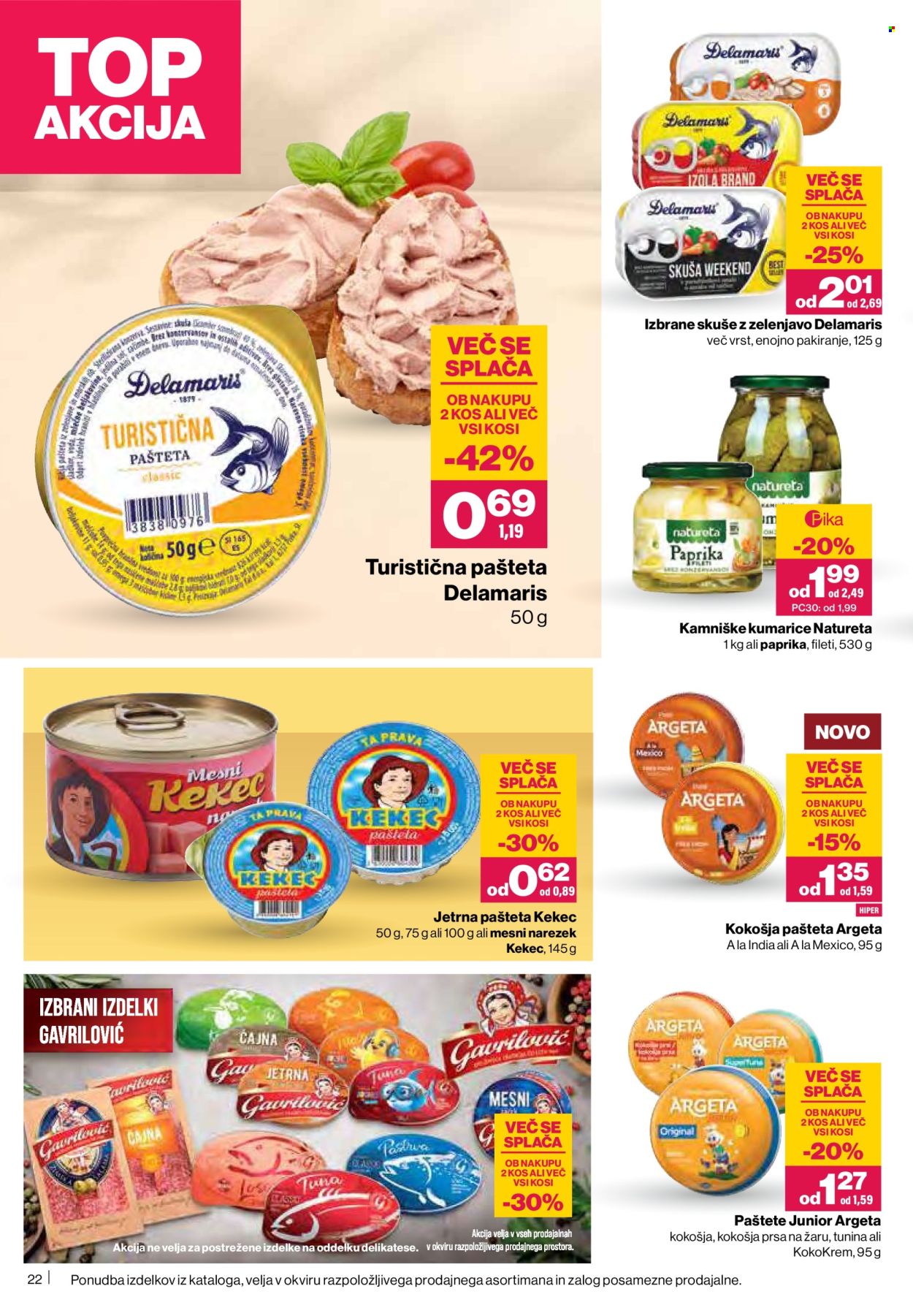 Mercator katalog - 4.6.2026 - 10.6.2026. Stran 22