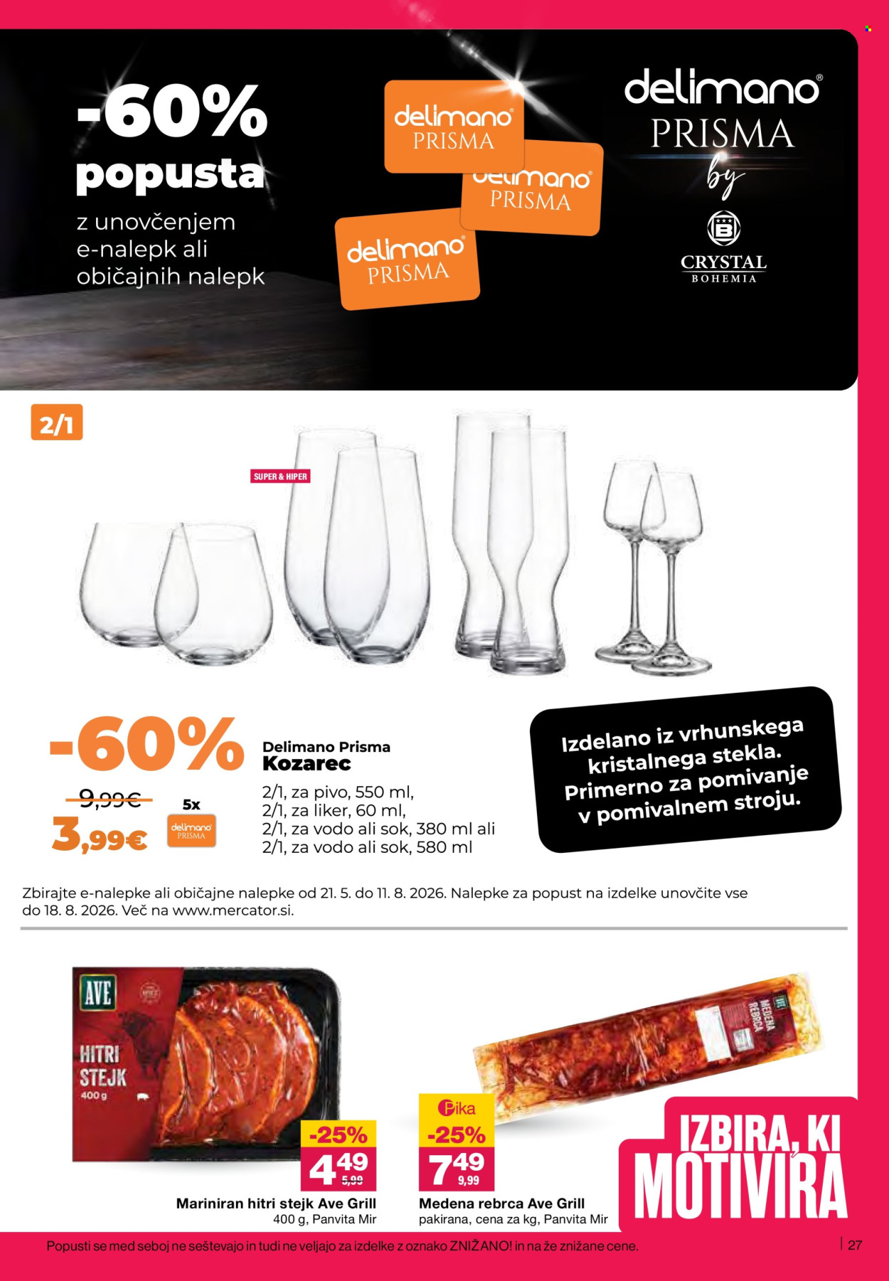Mercator katalog - 4.6.2026 - 10.6.2026. Stran 27