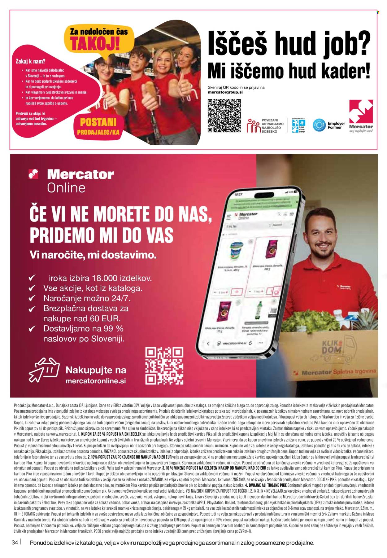 Mercator katalog - 4.6.2026 - 10.6.2026. Stran 34