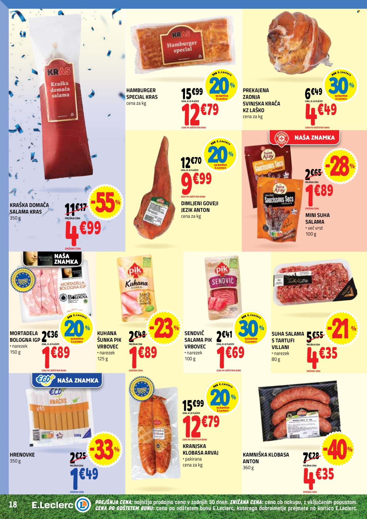 E.Leclerc katalog - 3.6.2026 - 13.6.2026. Stran 18