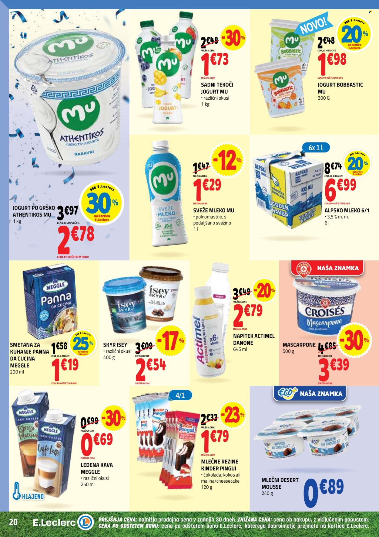 E.Leclerc katalog - 3.6.2026 - 13.6.2026. Stran 20