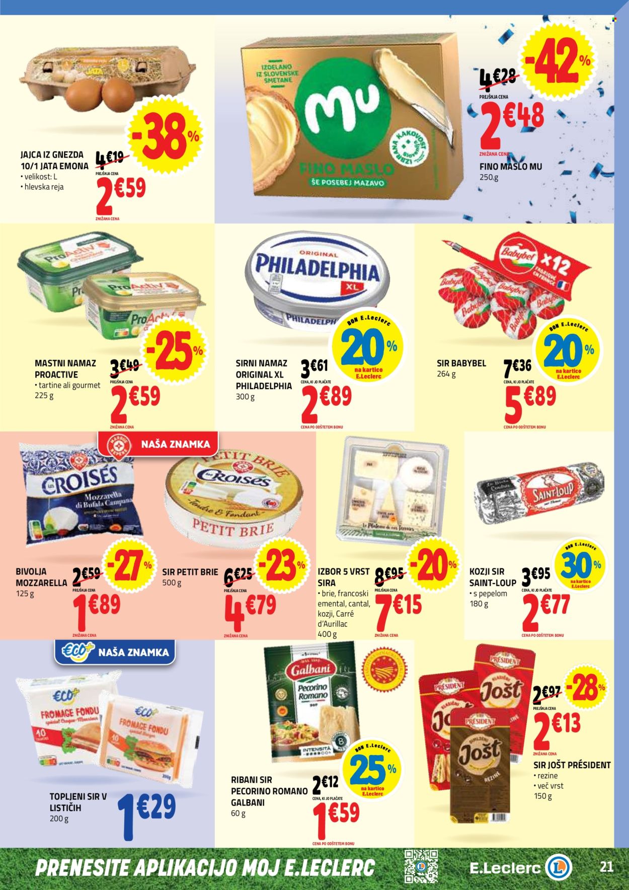 E.Leclerc katalog - 3.6.2026 - 13.6.2026. Stran 21