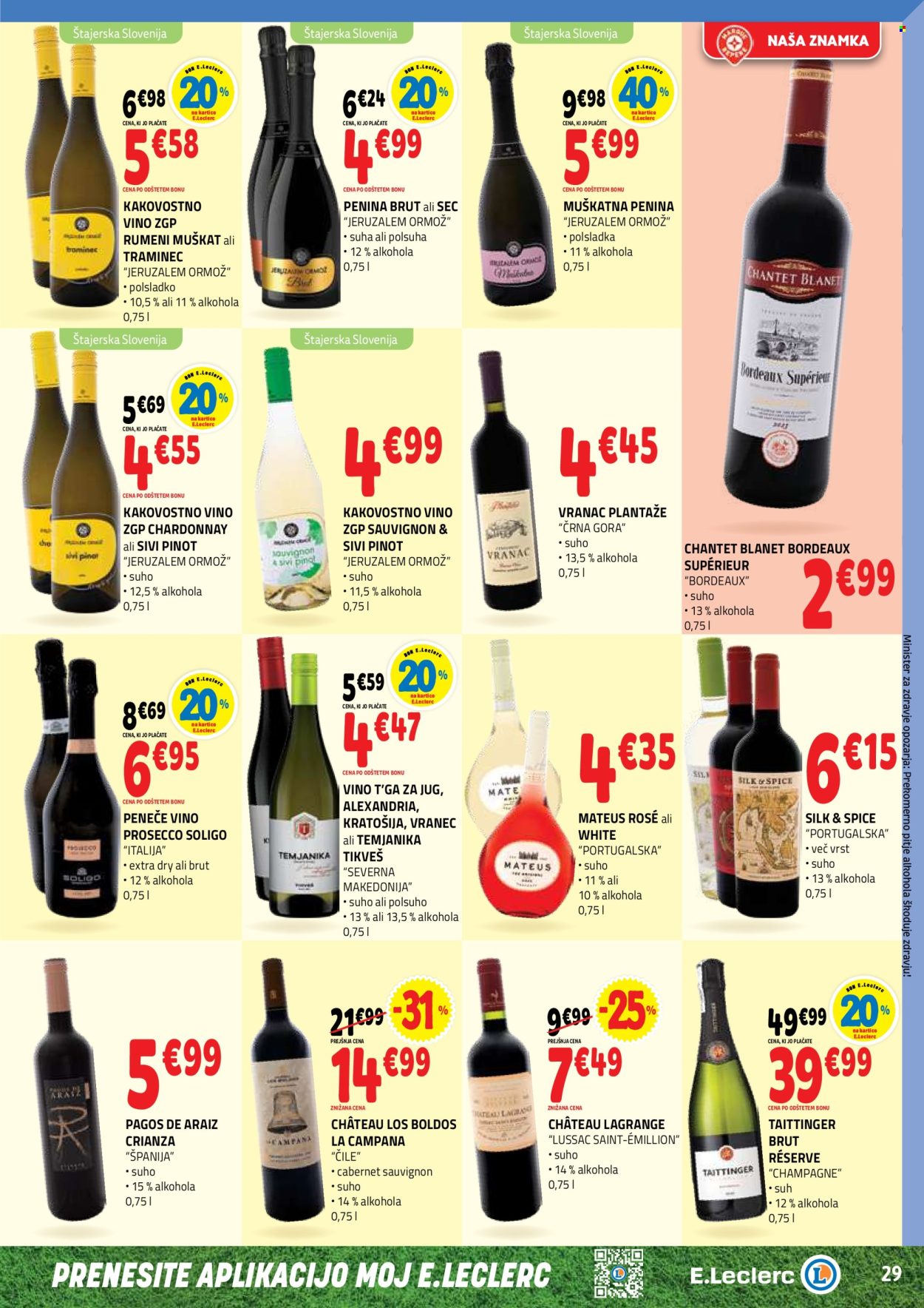 E.Leclerc katalog - 3.6.2026 - 13.6.2026. Stran 29