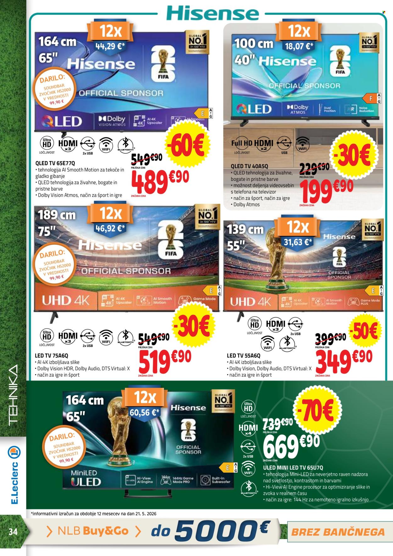 E.Leclerc katalog - 3.6.2026 - 13.6.2026. Stran 34