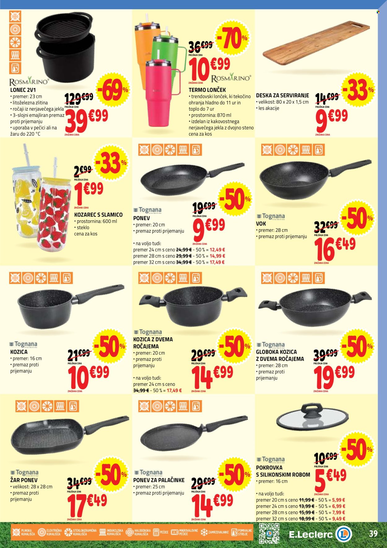 E.Leclerc katalog - 3.6.2026 - 13.6.2026. Stran 39
